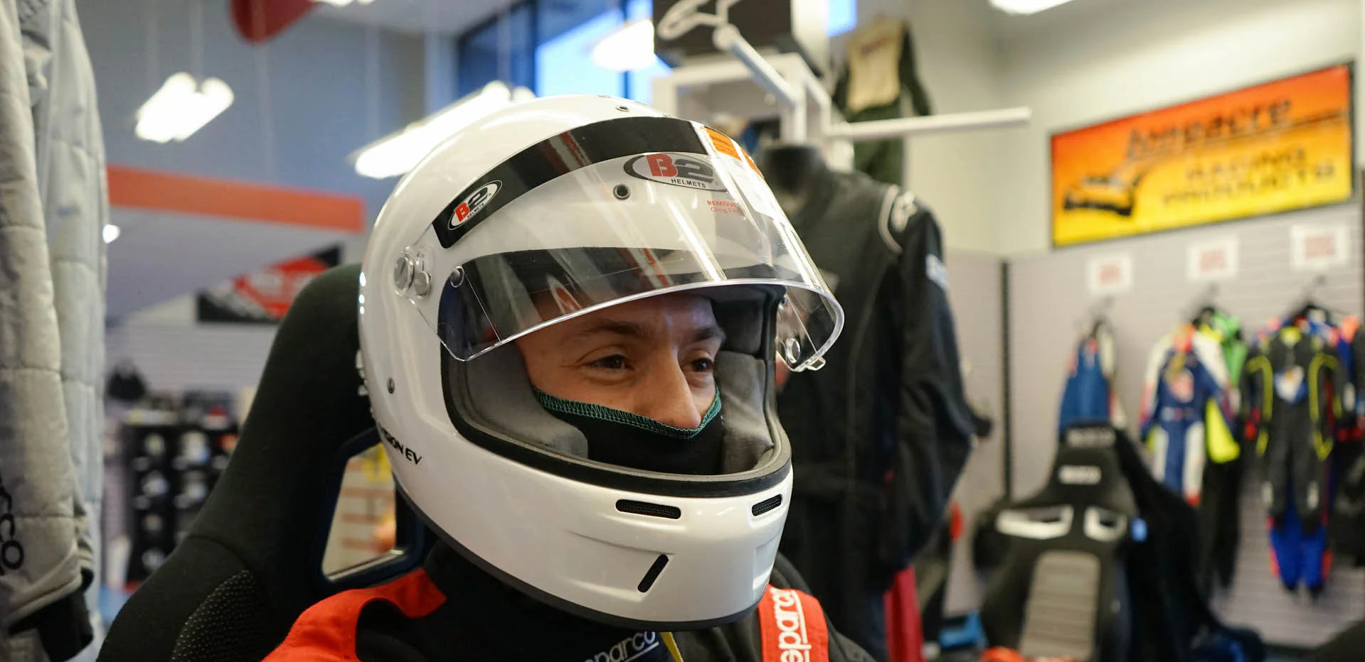 B2 Helmets by Bell for auto and kart racing