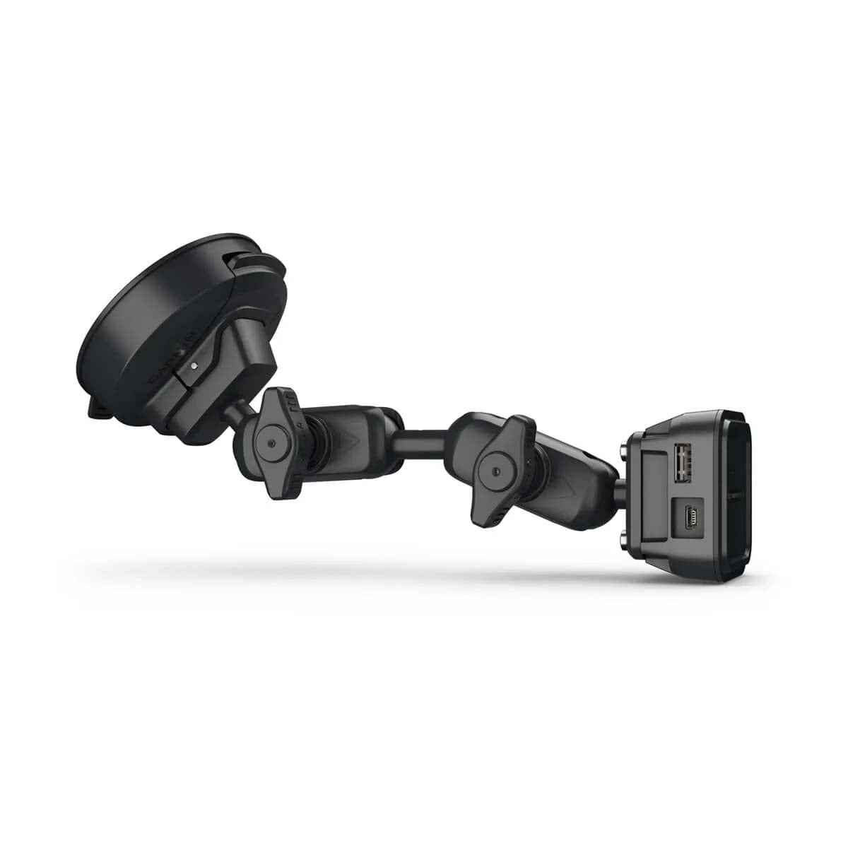 Garmin Catalyst windshield mount kit with powered magnetic mount and 1-inch ball suction base