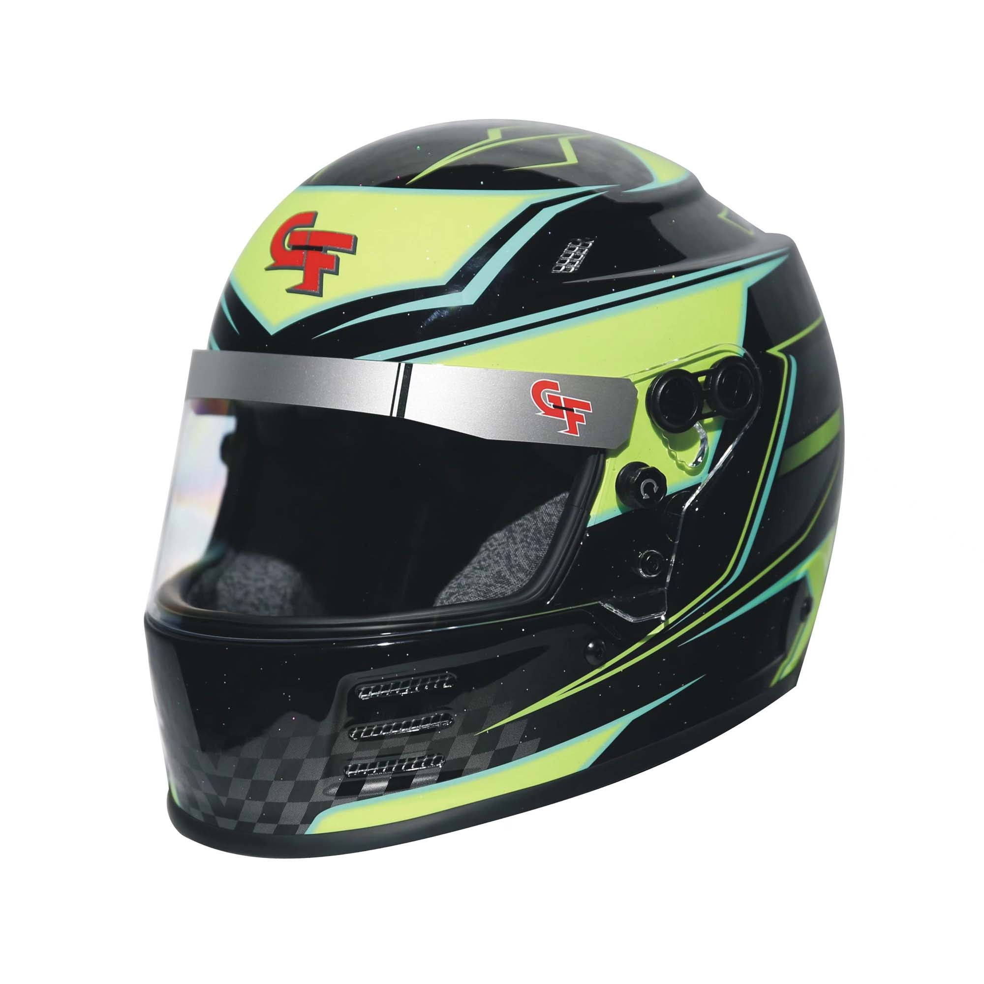 custom youth motorcycle helmet G-Force Rookie Graphics Youth SFI Racing Helmet