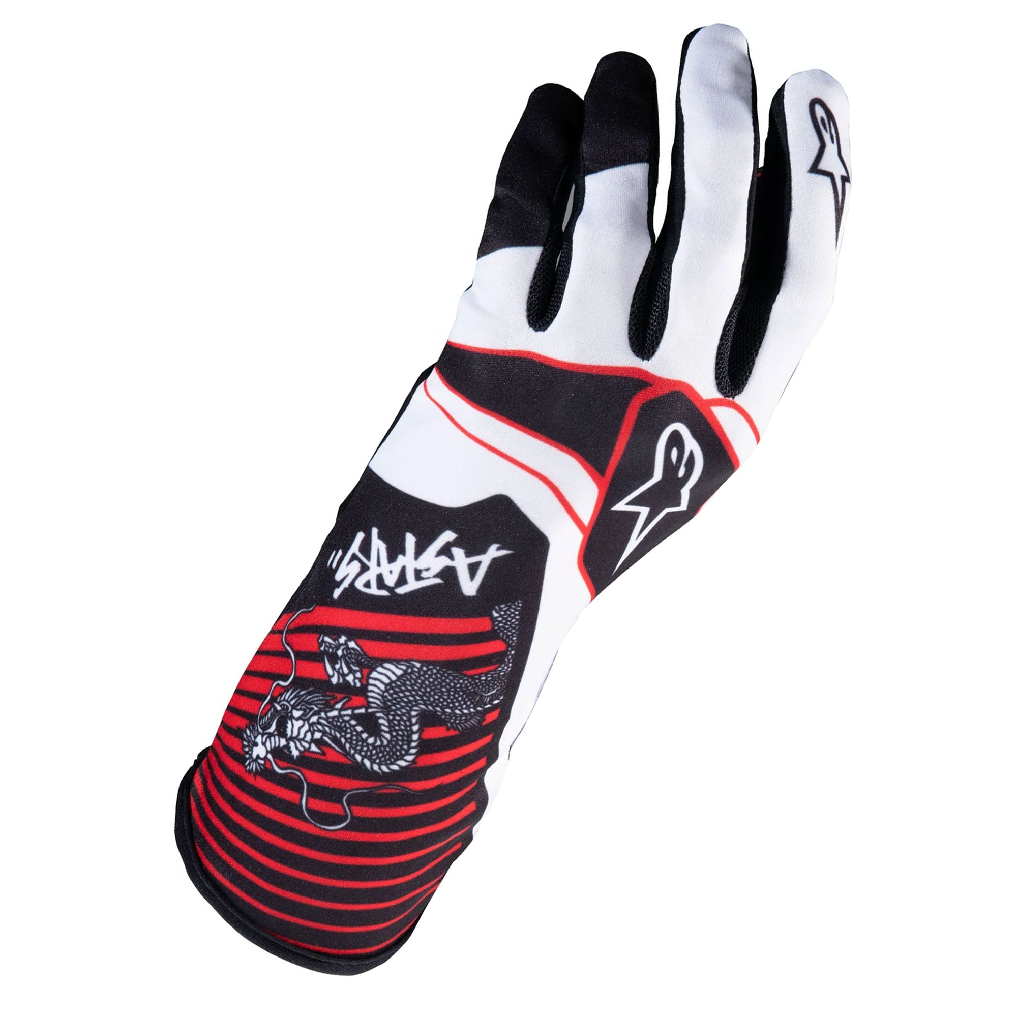kart handschuhe Alpinestars Tech-1 K Race v2 Karting Gloves