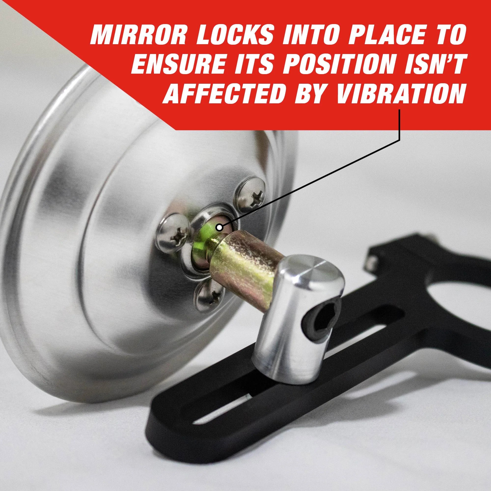 Longacre Spot Mirror - Fits 1.5" Bar