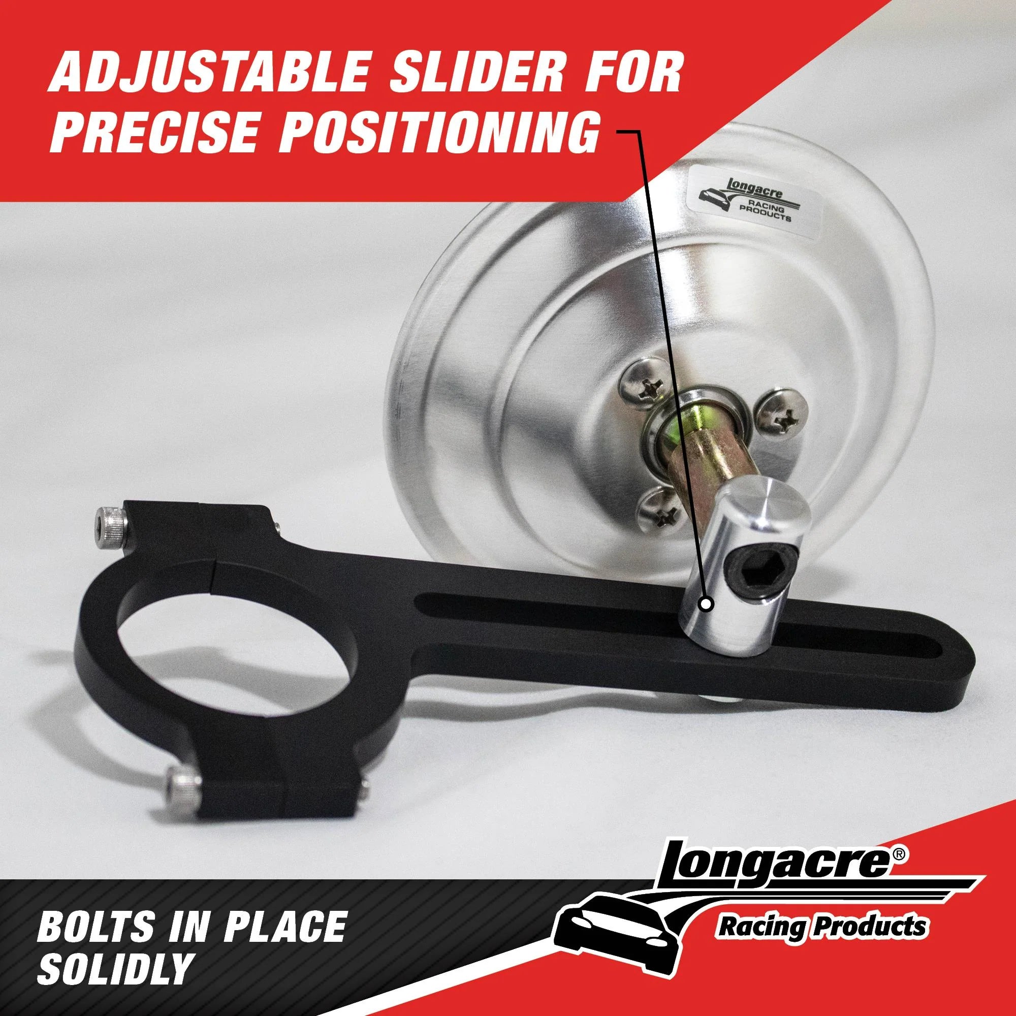 Longacre Spot Mirror - Fits 1.5" Bar