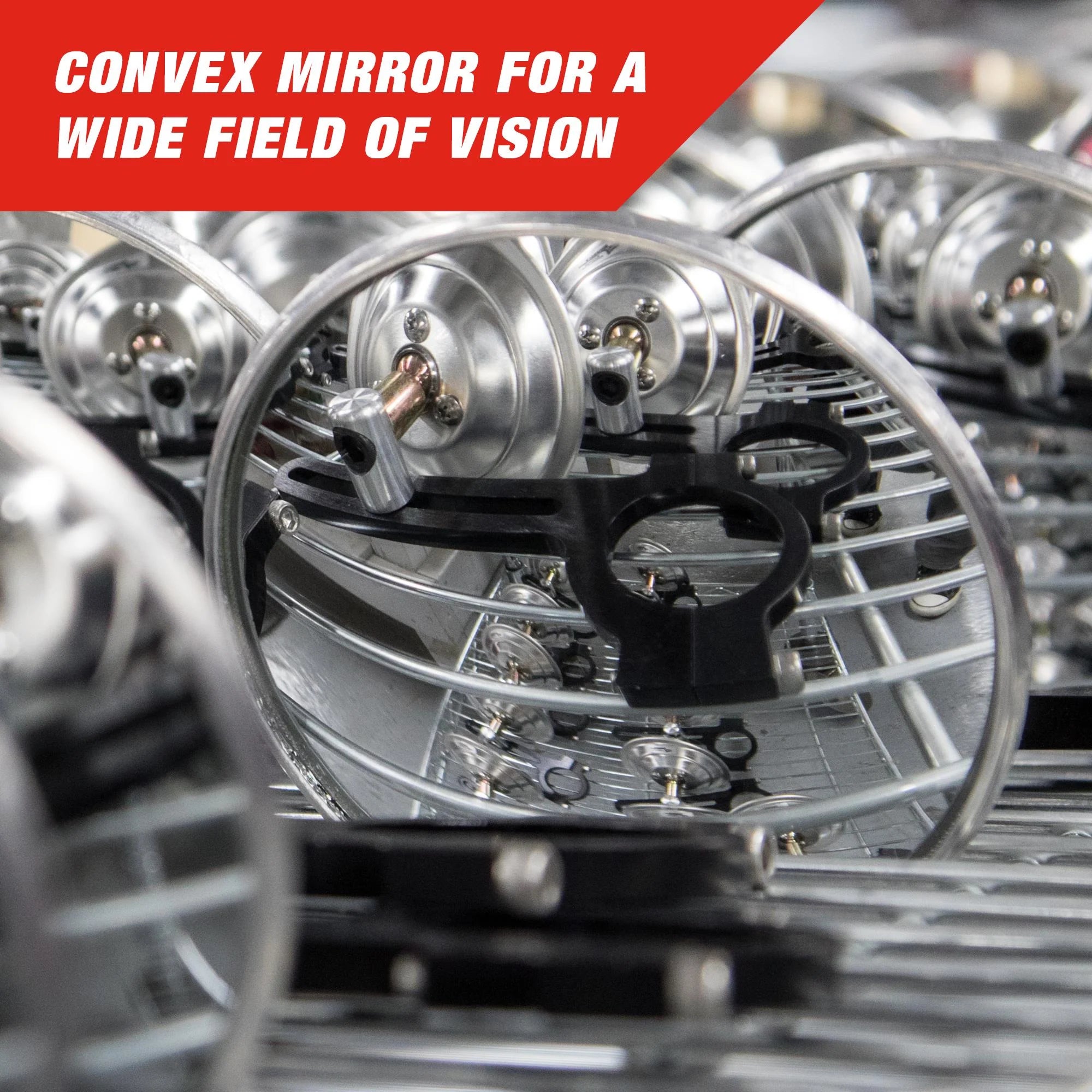 Longacre Spot Mirror - Fits 1.5" Bar