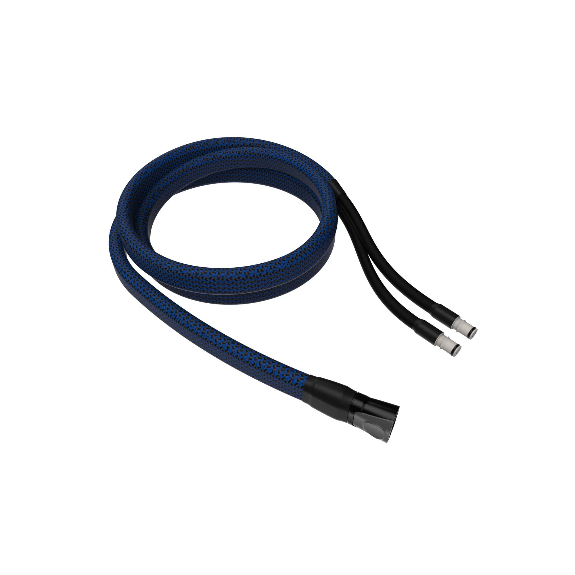 Chillout Systems 6-foot insulated coolant hose with double-insulated fabric shield, male and female connectors, and heat shrink tubing included.