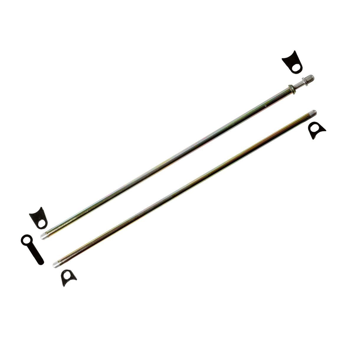 RaceQuip window net mounting kit with spring-loaded round top bar and hardware