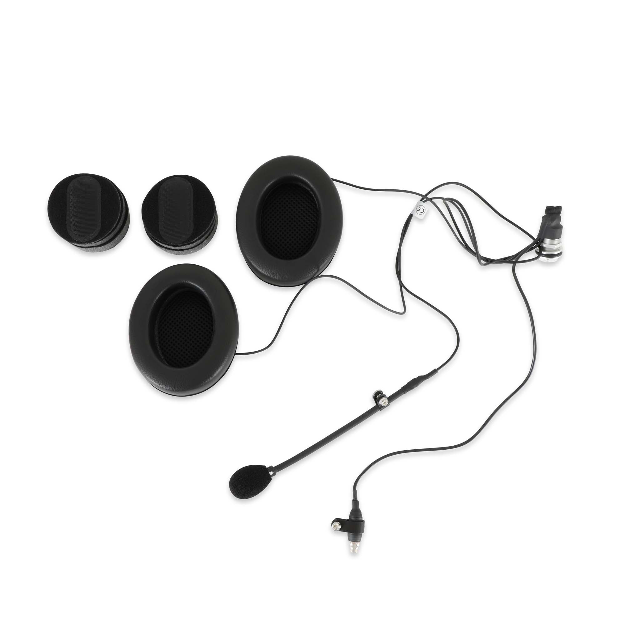 Stilo ST5/ST6 GT Integrated Electronics Kit - Gentex Boom Mic, Earmuff Speakers & 3.5mm Jack
