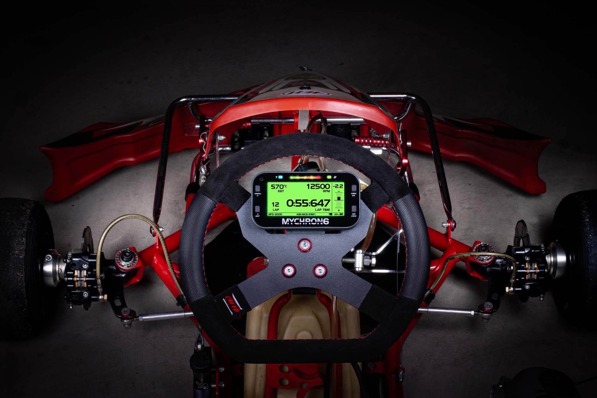 AIM Mychron 6 Karting Dash System