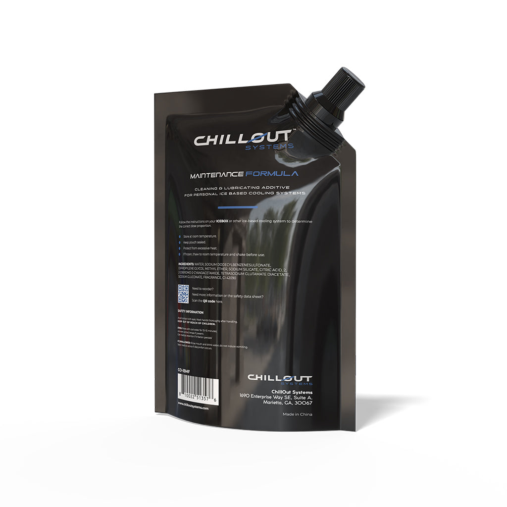Chillout Systems IceBox Maintenance Formula pouch, alternate view
