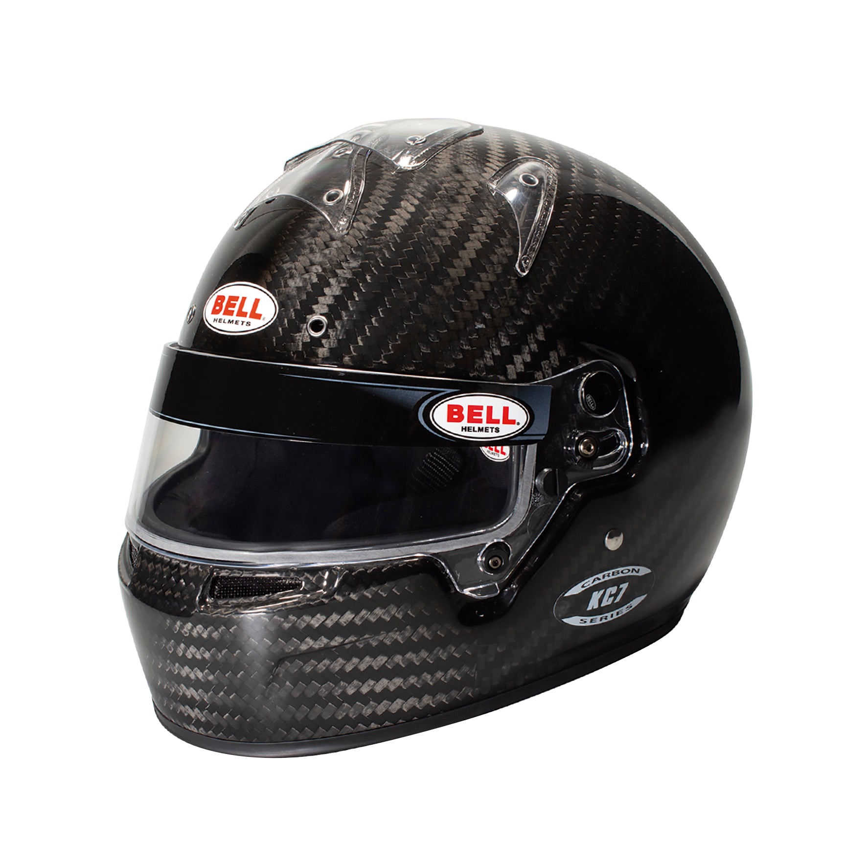 bell helmet cnap Bell KC7-CMR Ultra Carbon Kart Helmet - 56cm - White