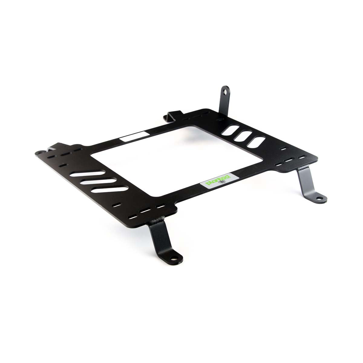 Planted seat bracket for 2005-2019 Chevrolet Corvette C6/C7 (Non-ZR1), passenger side, black powder-coated steel