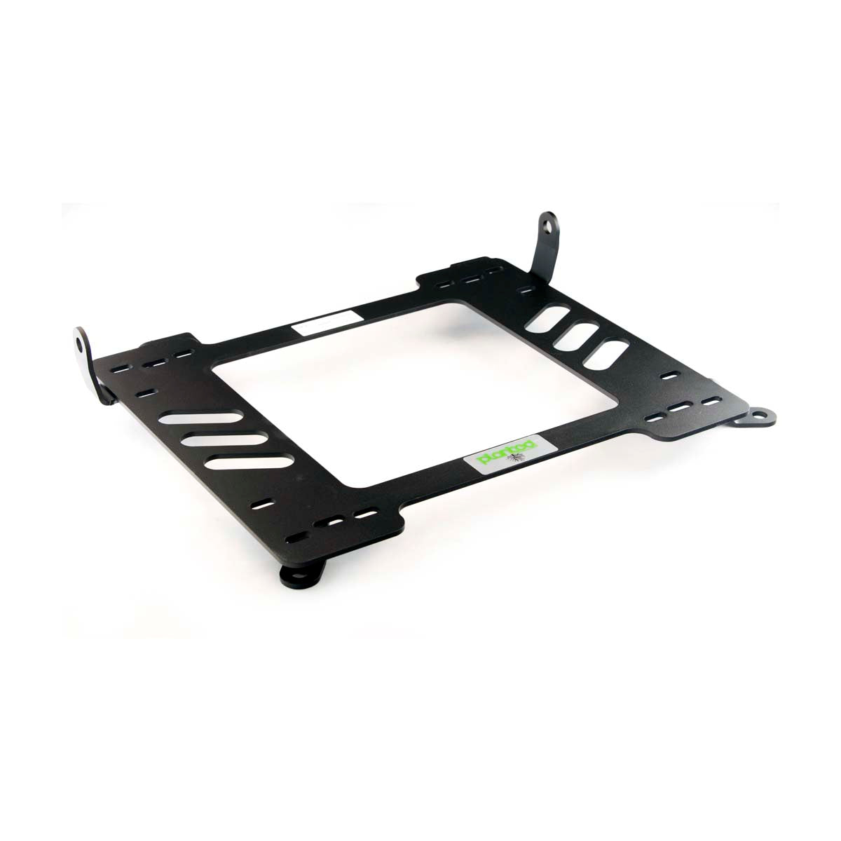Vehicle-specific floor mounting base for 2006-2008 Audi A4/S4 (B7), driver side, shown with Planted top plate
