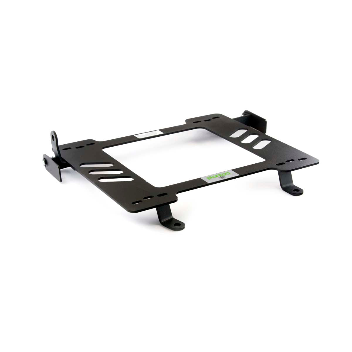 Vehicle-specific floor mounting base for 1994-1997 Audi A6/S6 (C4), driver side, shown with Planted top plate