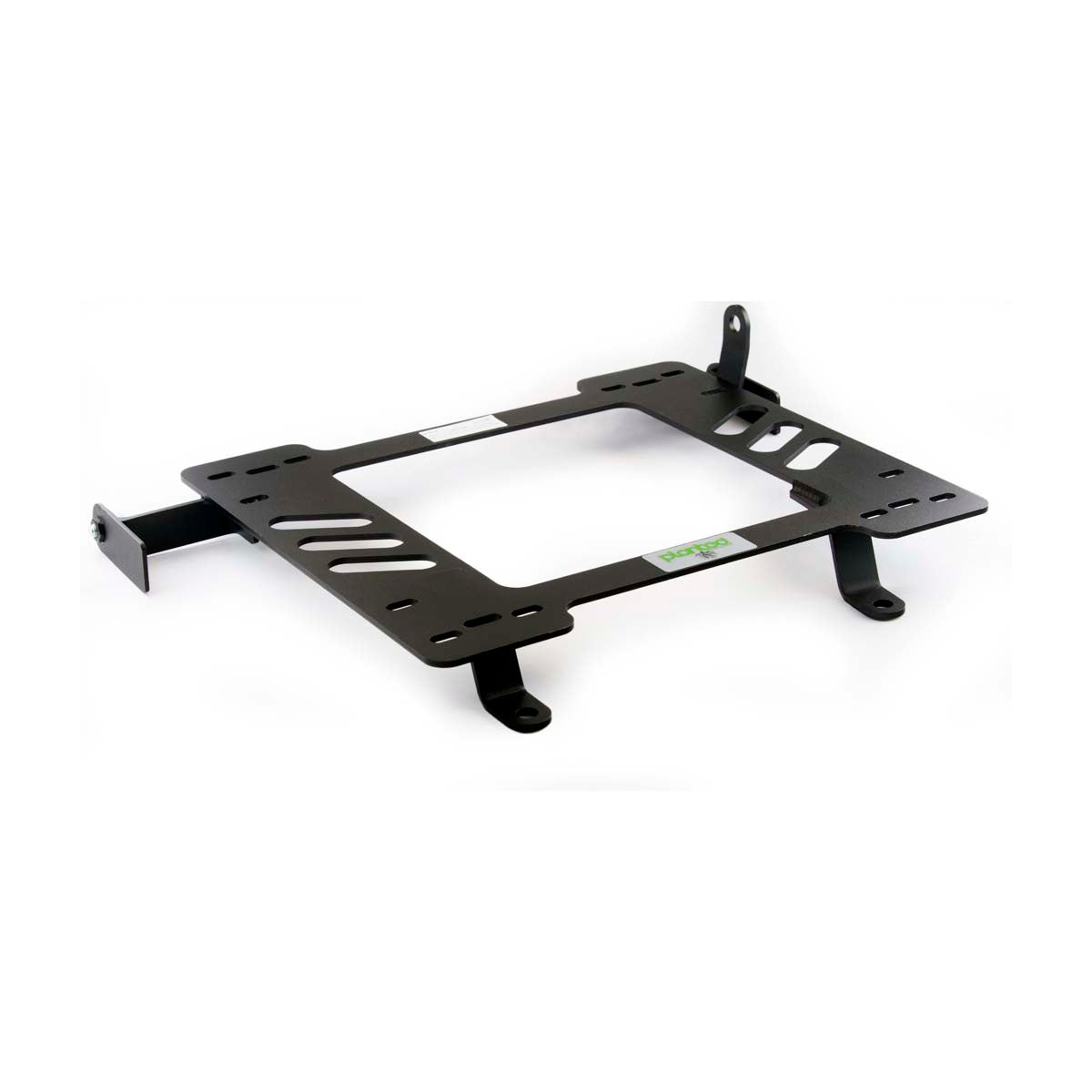 Vehicle-specific floor mounting base for 1994-1997 Audi A6/S6 (C4), passenger side, shown with Planted top plate