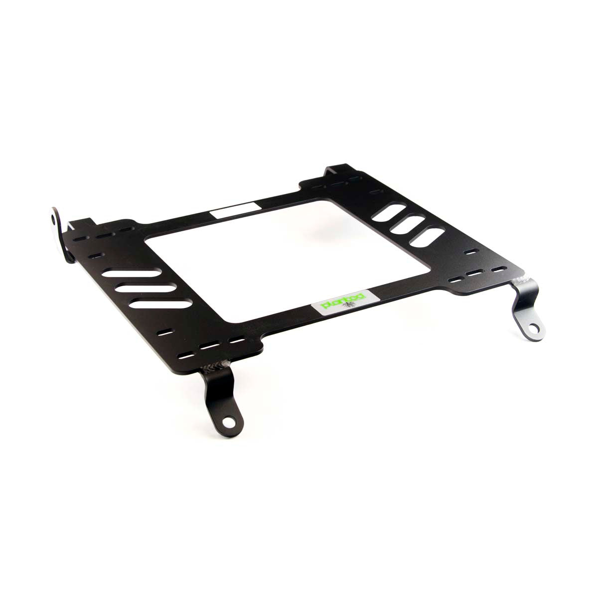 Vehicle-specific floor mounting base for 2005-2015 Toyota Tacoma (Bucket Seat Models Only), driver side, shown with Planted top plate