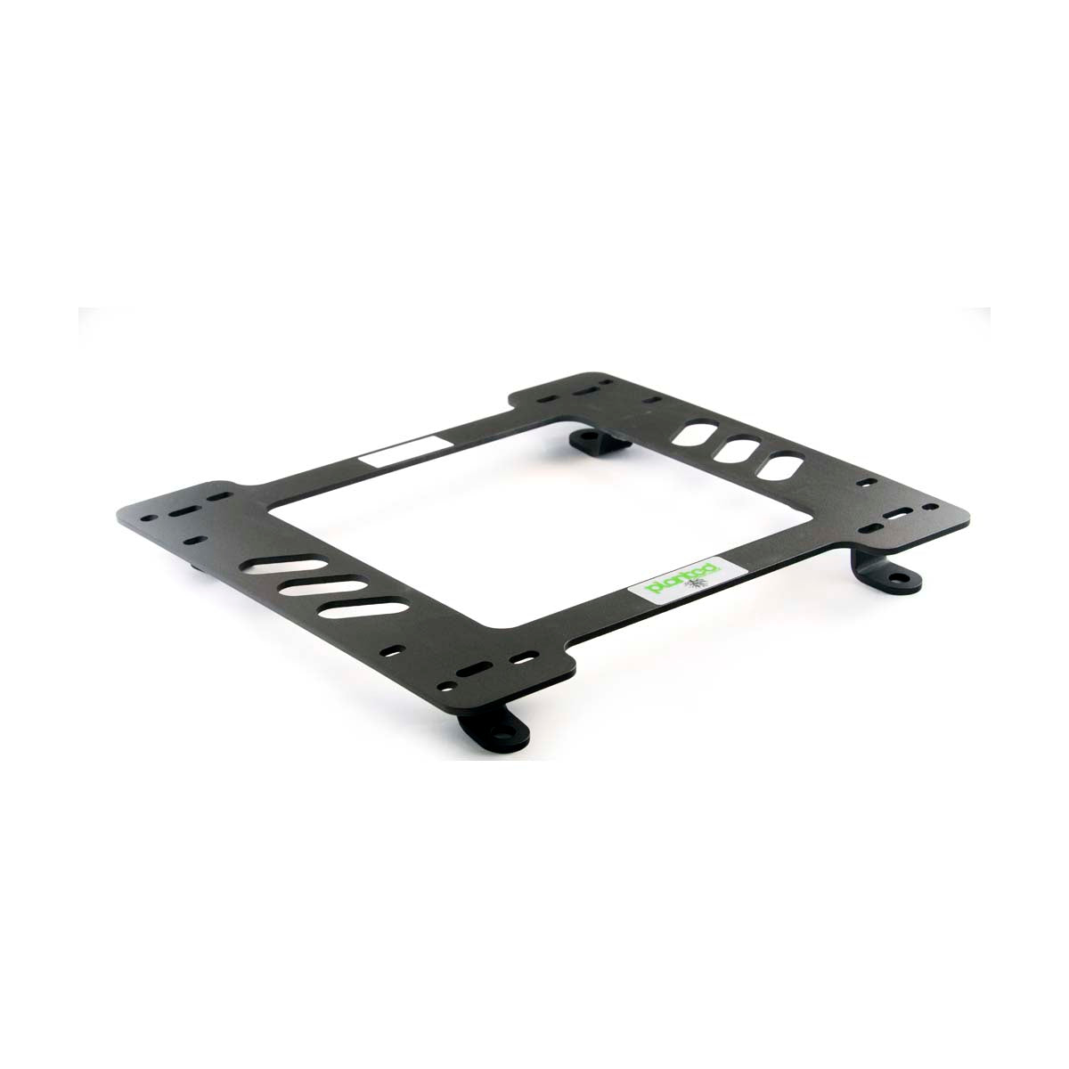 Planted seat bracket for 1970-1974.5 Datsun / Nissan 240Z, passenger side, black powder-coated steel