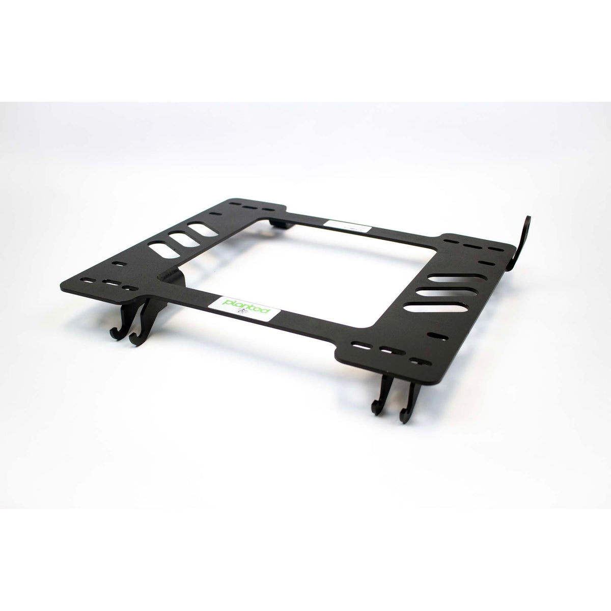 Vehicle-specific floor mounting base for 1999-2005 Pontiac Grand Am, passenger side, shown with Planted top plate
