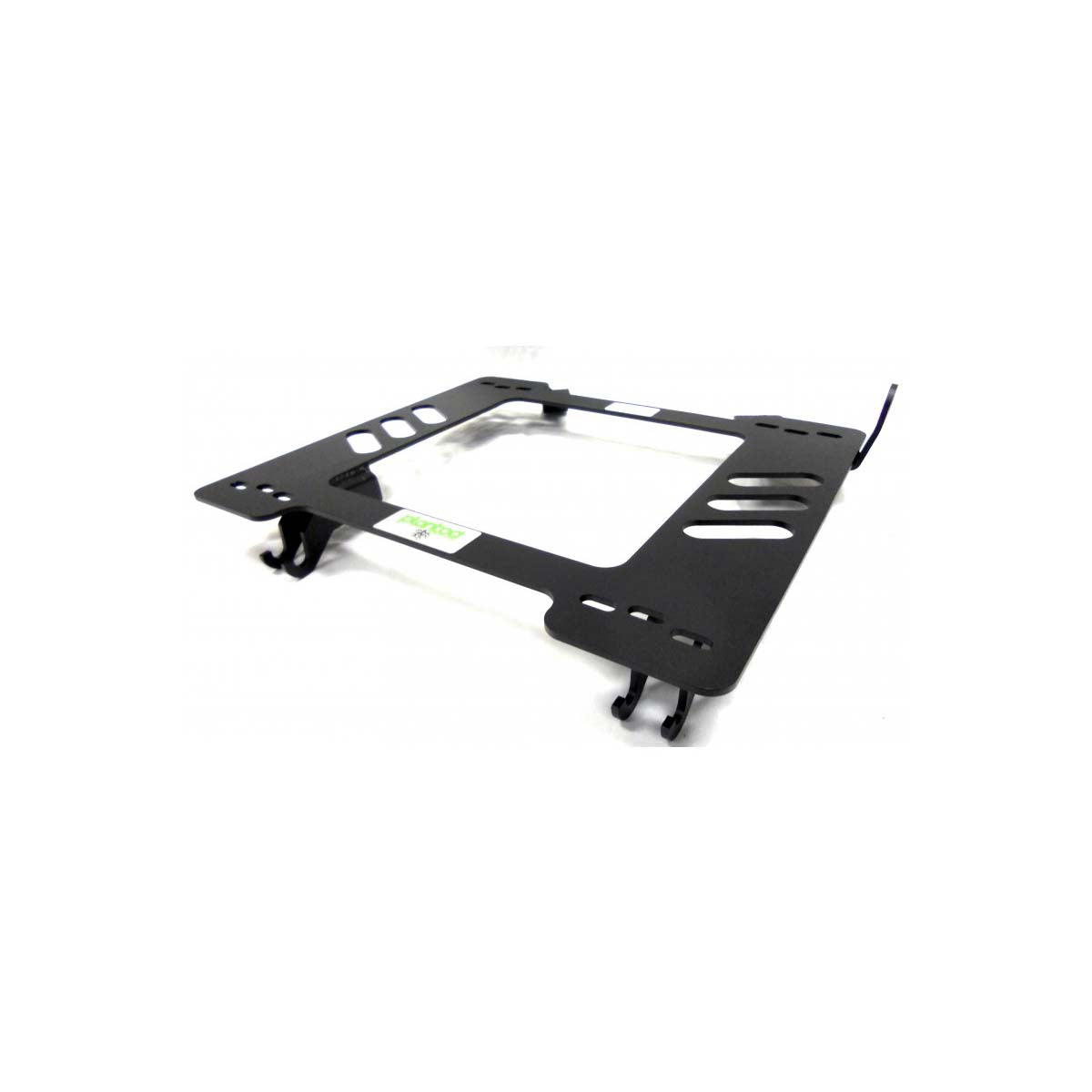 Vehicle-specific floor mounting base for 1997-2003 Chevrolet Malibu, passenger side, shown with Planted top plate