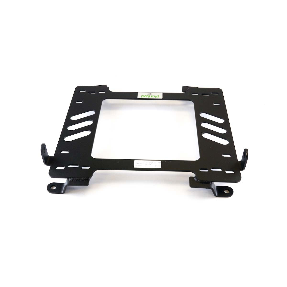 Vehicle-specific floor mounting base for 2000-2007 Mercedes C-Class Sedan (W203), driver side, shown with Planted top plate