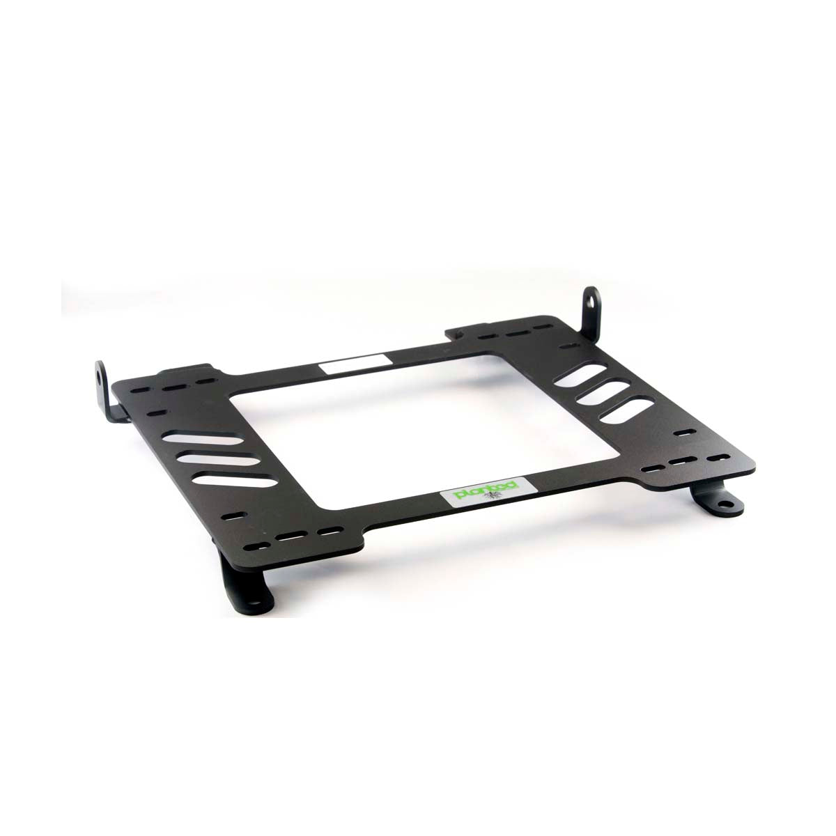 Vehicle-specific floor mounting base for 2000-2007 Mercedes C-Class Sedan (W203), passenger side, shown with Planted top plate