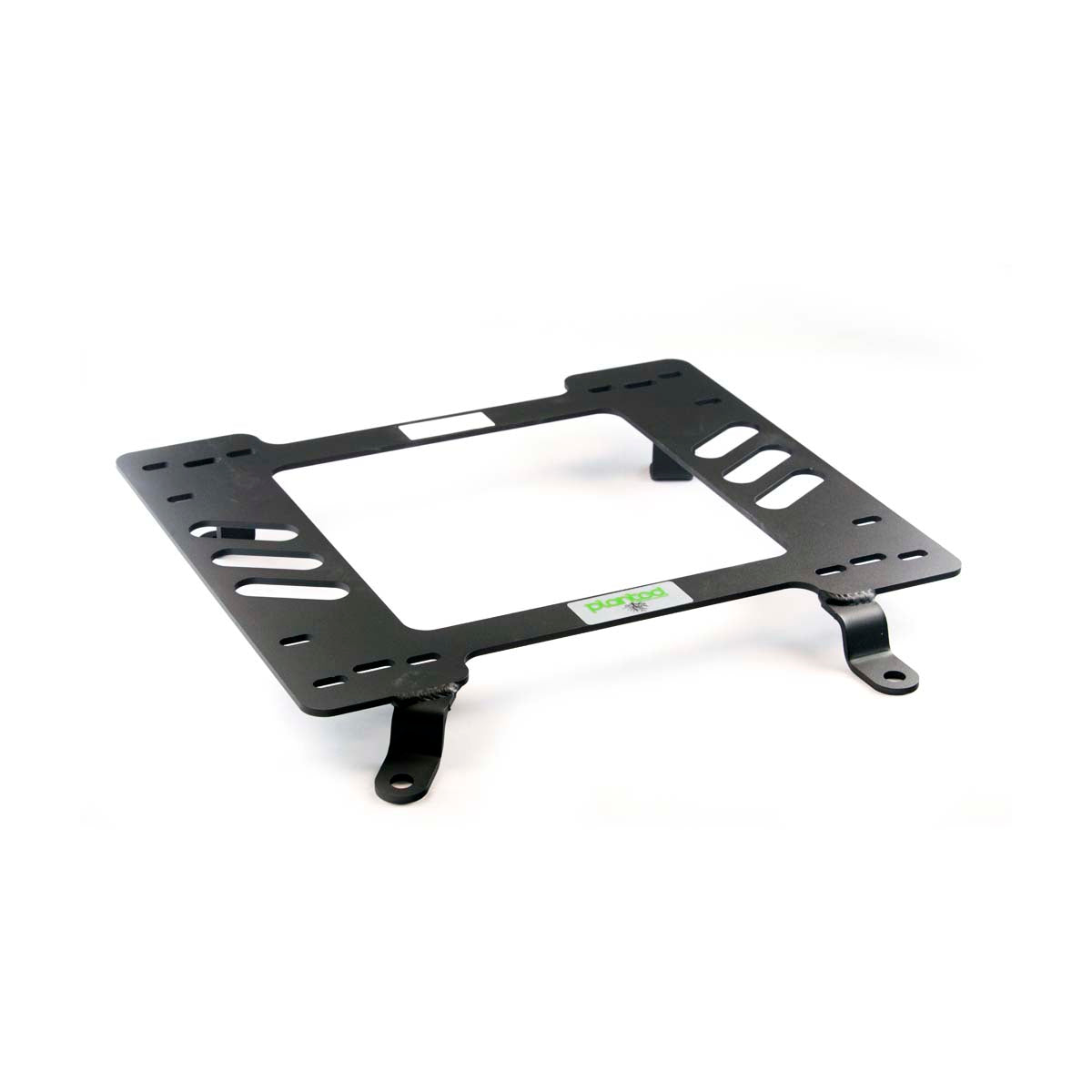 Vehicle-specific floor mounting base for 1964-1967 Chevrolet Chevelle, passenger side, shown with Planted top plate