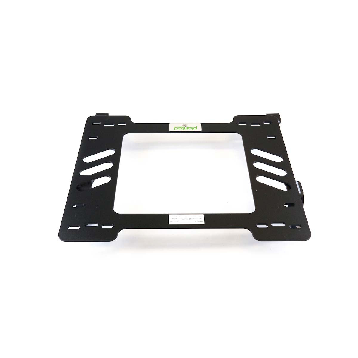 Vehicle-specific floor mounting base for 1978-1981 Toyota Celica, passenger side, shown with Planted top plate