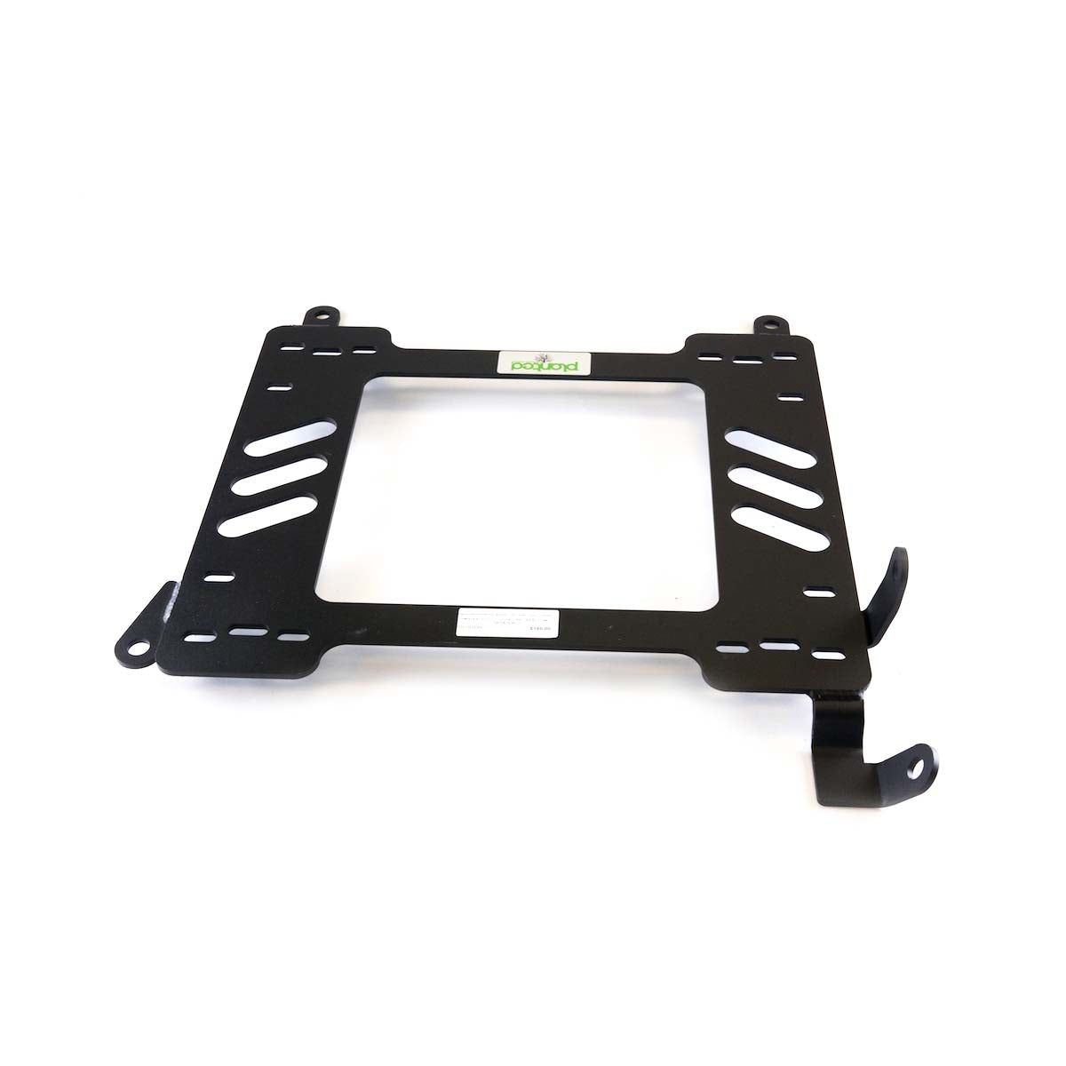 Vehicle-specific floor mounting base for 2007-2009 Mazdaspeed 3, driver side, shown with Planted top plate