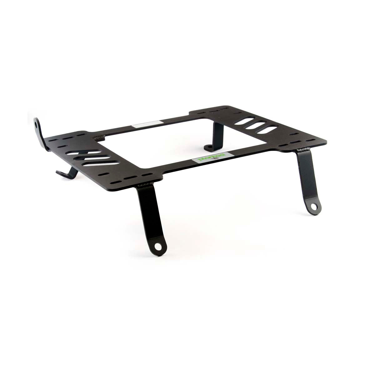 Vehicle-specific floor mounting base for 1999-2004 Ford F-150 / SVT Lightning, driver side, shown with Planted top plate