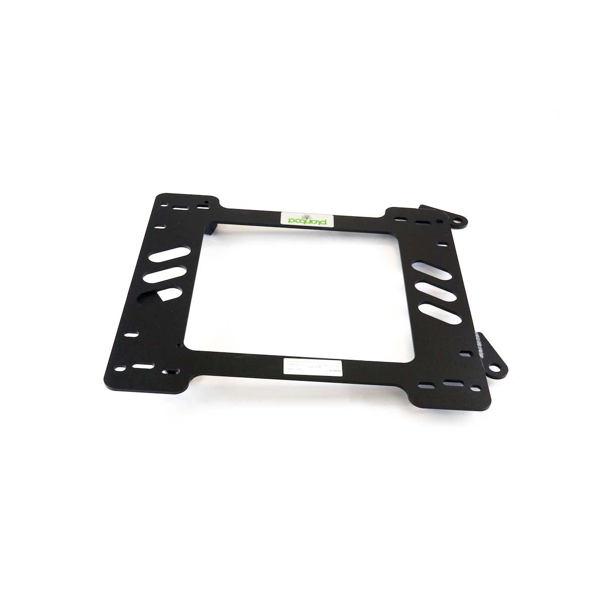 Vehicle-specific floor mounting base for 1970-1974 Plymouth Barracuda, passenger side, shown with Planted top plate