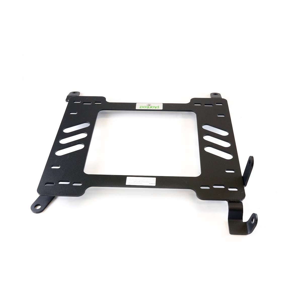 Vehicle-specific floor mounting base for 1999-2007 Toyota MR2 Spyder (W30), driver side, shown with Planted top plate