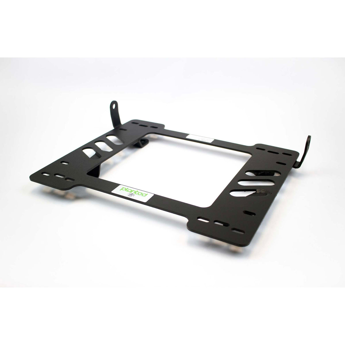 Vehicle-specific floor mounting base for 1967-1971 Ford Thunderbird, passenger side, shown with Planted top plate