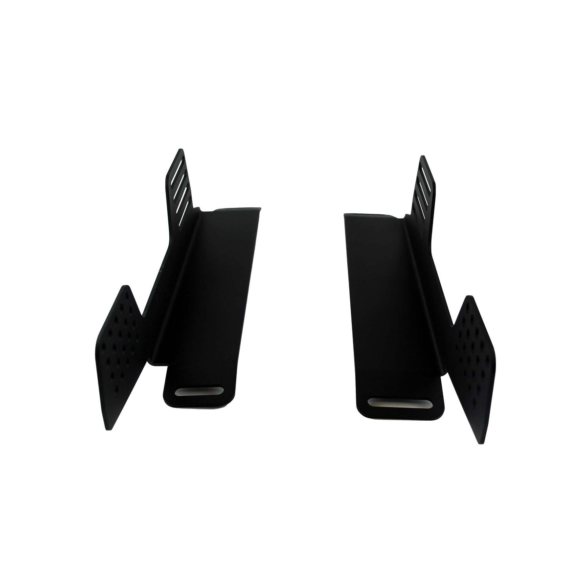 Vehicle-specific floor mounting base for 1989-1997 Mazda MX-5 Miata (NA), passenger side, shown with Planted top plate