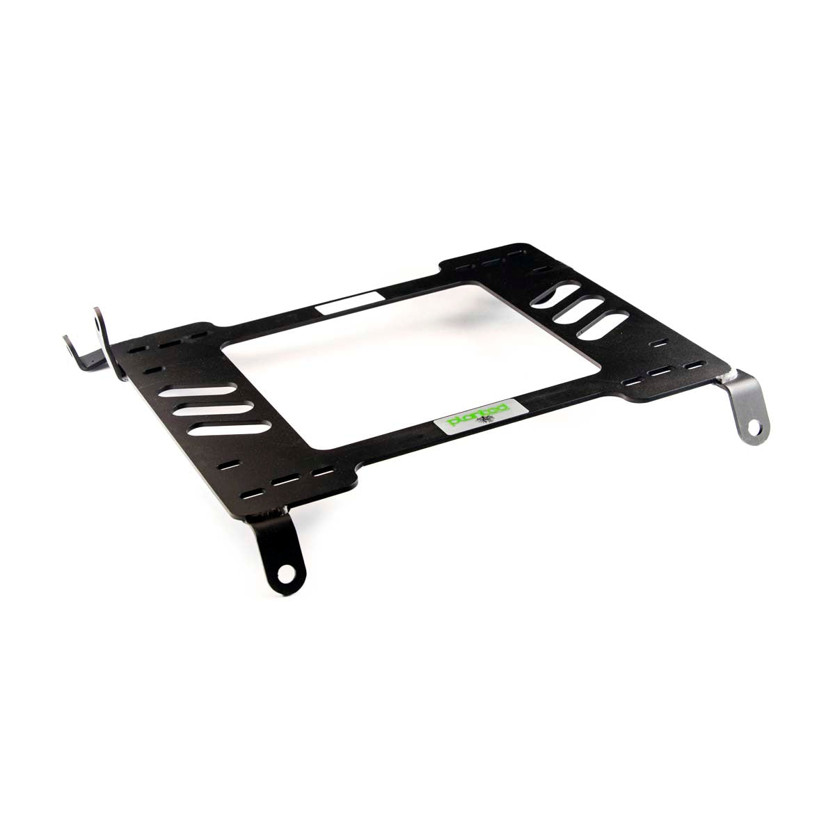 Vehicle-specific floor mounting base for 2001-2003 Acura CL Coupe, driver side, shown with Planted top plate