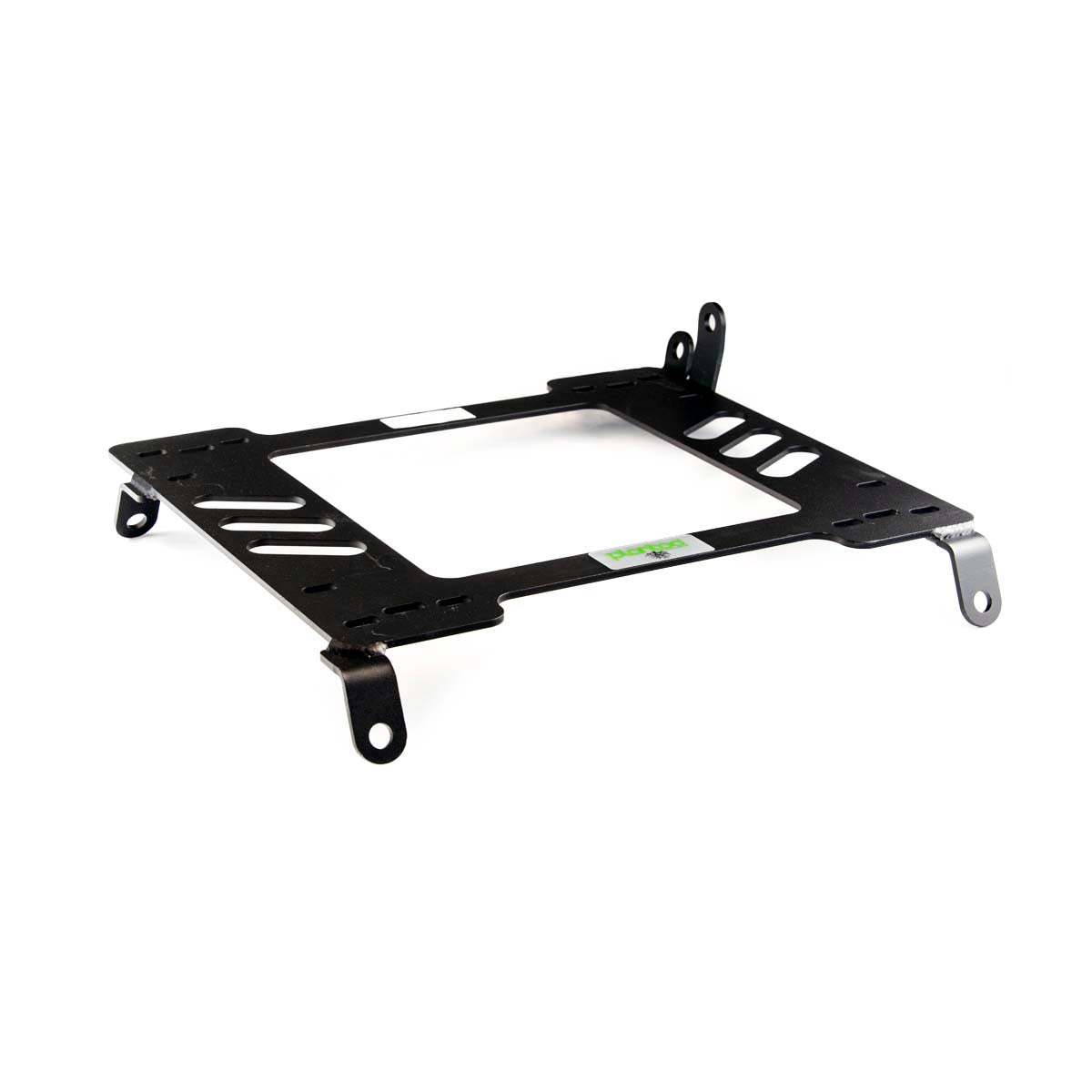 Vehicle-specific floor mounting base for 2001-2003 Acura CL Coupe, passenger side, shown with Planted top plate