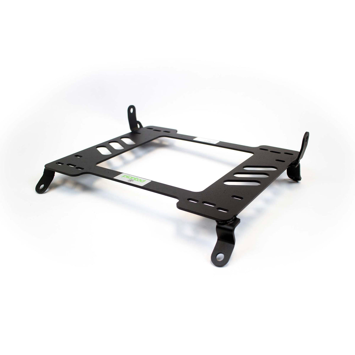 Planted seat bracket for 1993-1997 Lexus GS 300 (1st Gen), driver side, black powder-coated steel