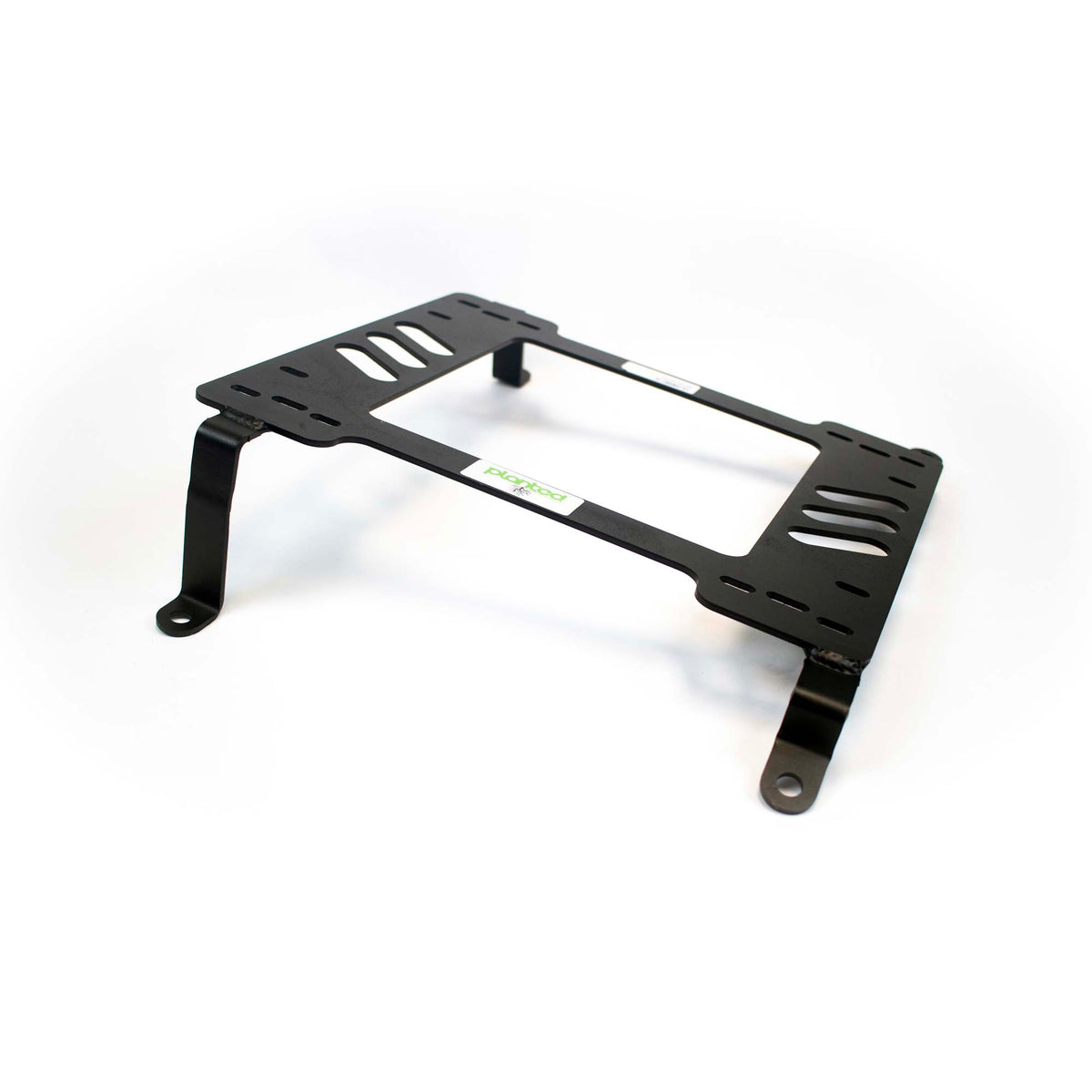 Planted seat bracket for 2001-2009 Chevrolet TrailBlazer SS, passenger side, black powder-coated steel