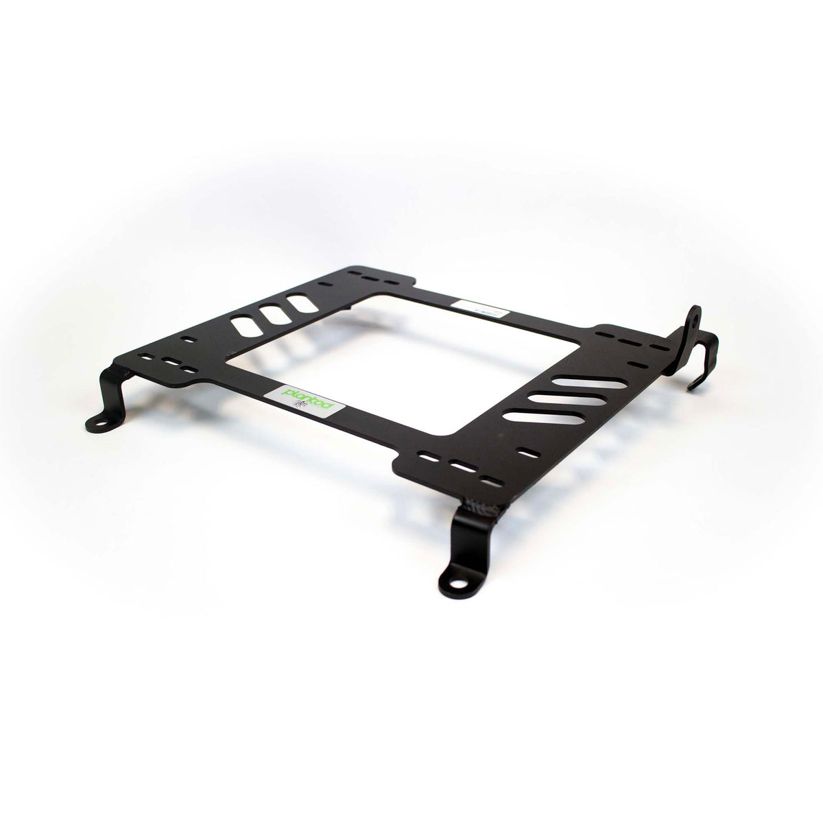 Planted seat bracket for 2013-2016 Dodge Dart, passenger side, black powder-coated steel