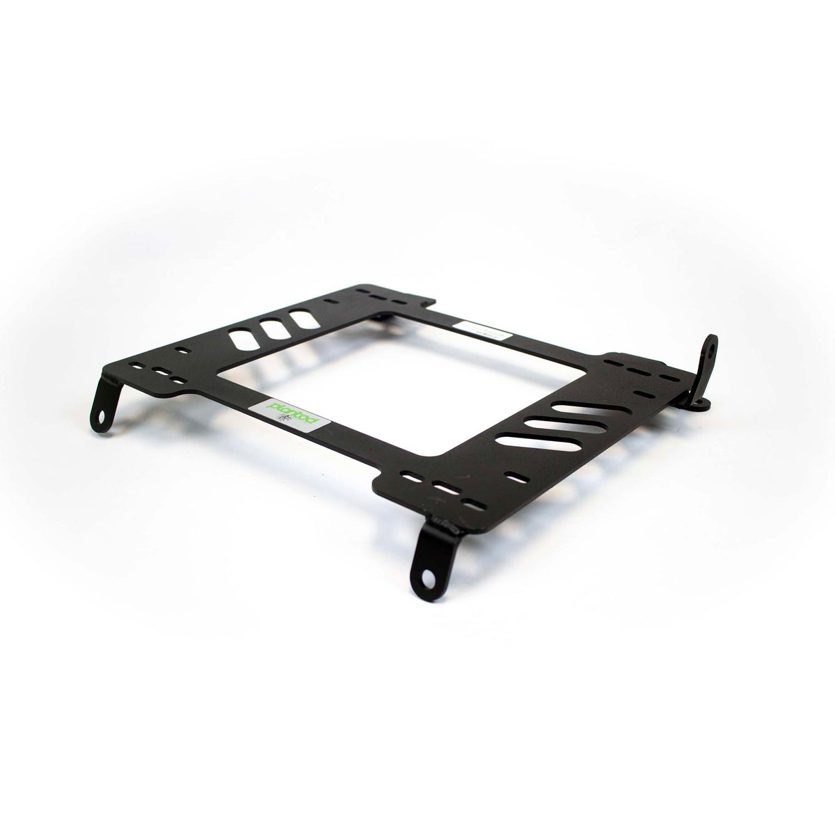 Planted seat bracket for 1997-2001 Honda Prelude (5th Gen), passenger side, black powder-coated steel