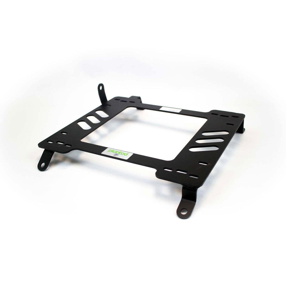 Planted seat bracket for 2014+ Infiniti Q50, driver side, black powder-coated steel