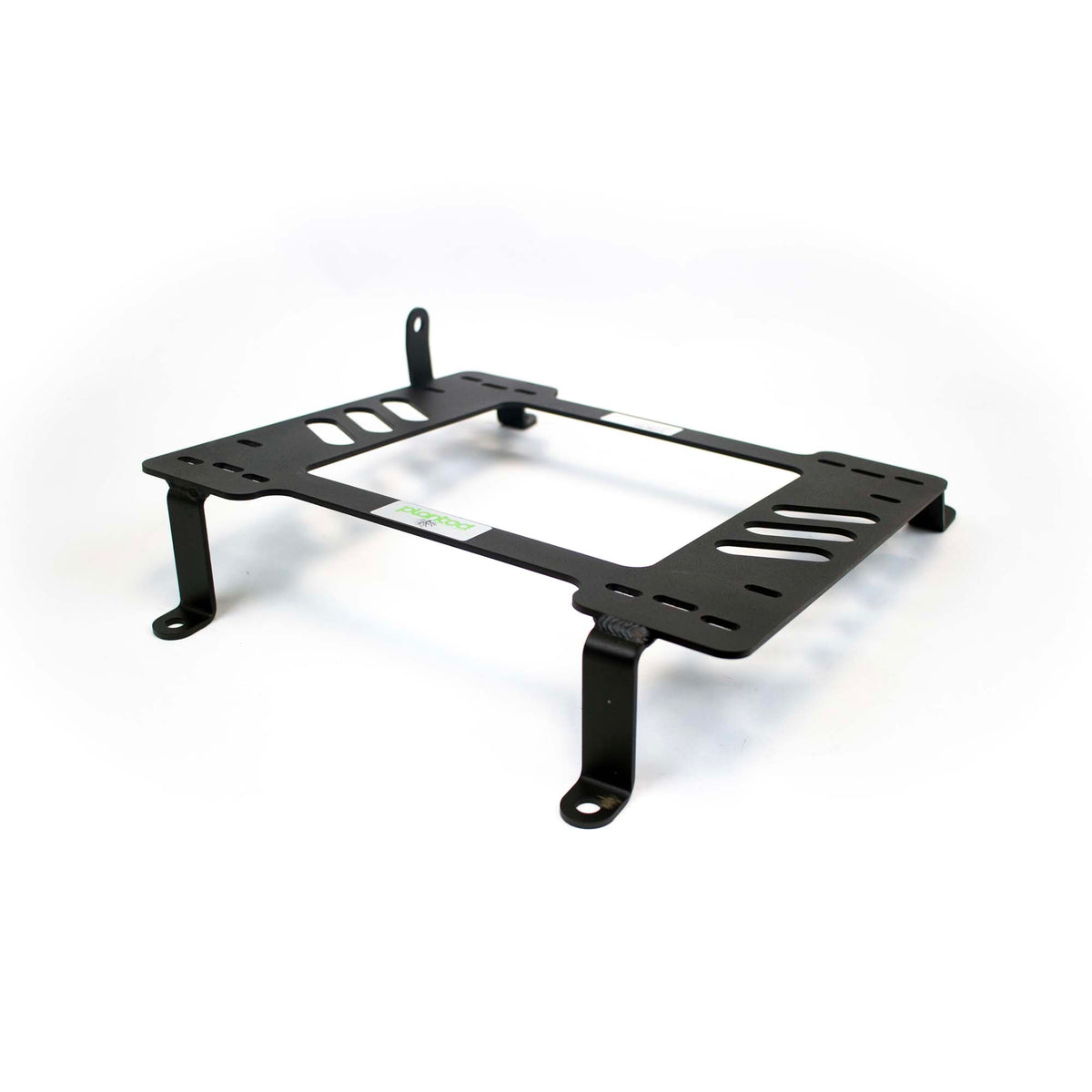 Planted seat bracket for 2015+ Ford F-150 (13th Gen), driver side, black powder-coated steel