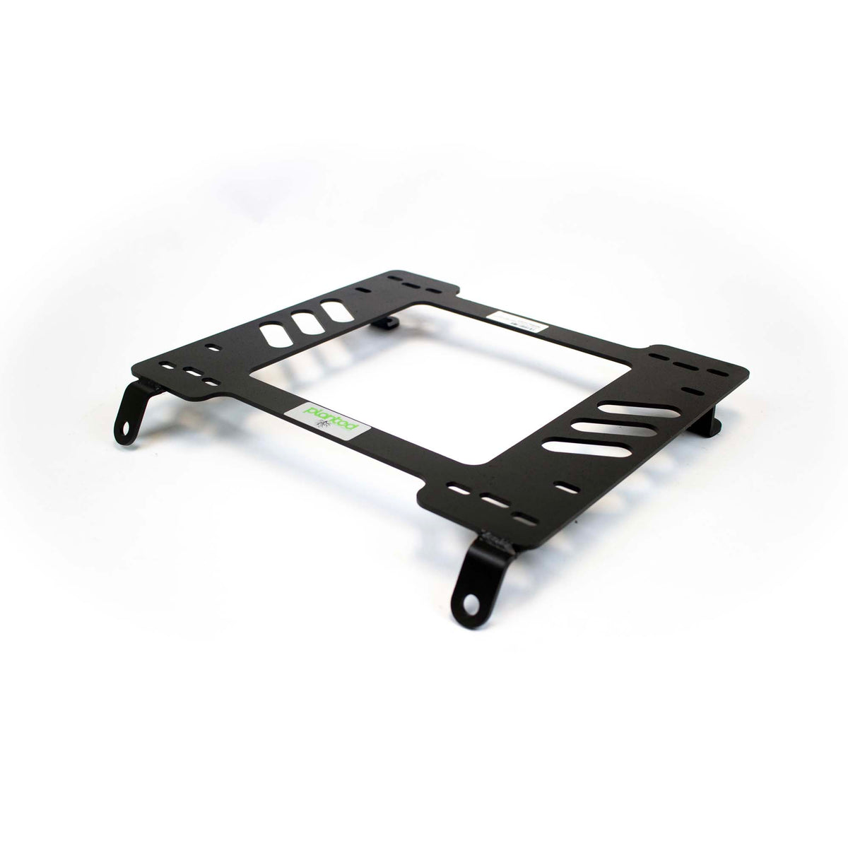 Planted seat bracket for 1985-1998 Mazda B-Series Truck (UF, 4th Gen), driver side, black powder-coated steel