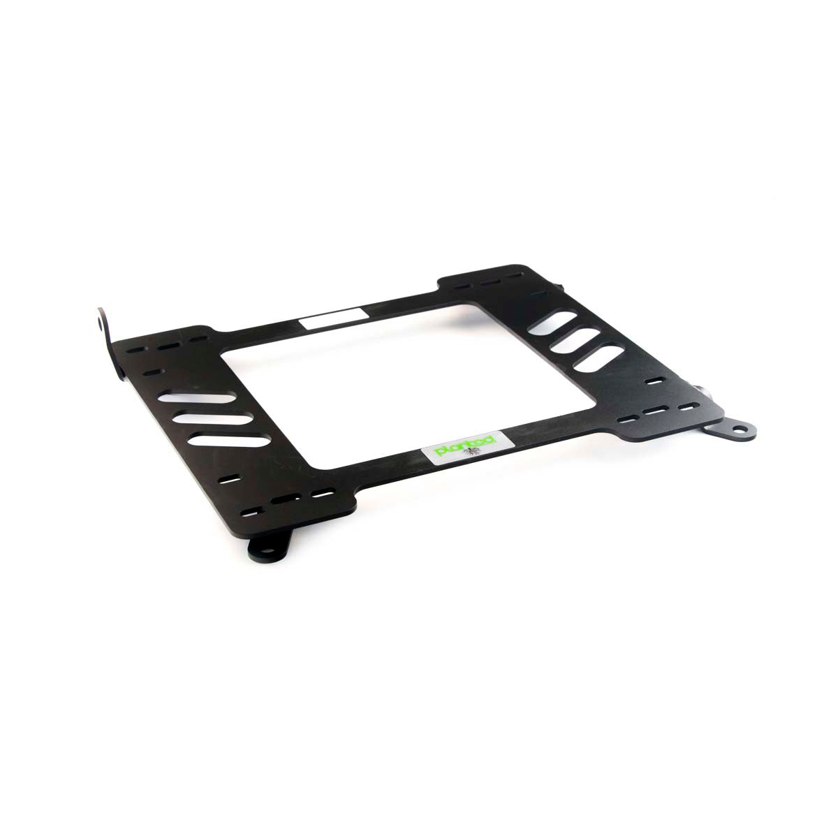 Planted seat bracket for 2005-2010 BMW M6 Coupe (E63), driver side, black powder-coated steel
