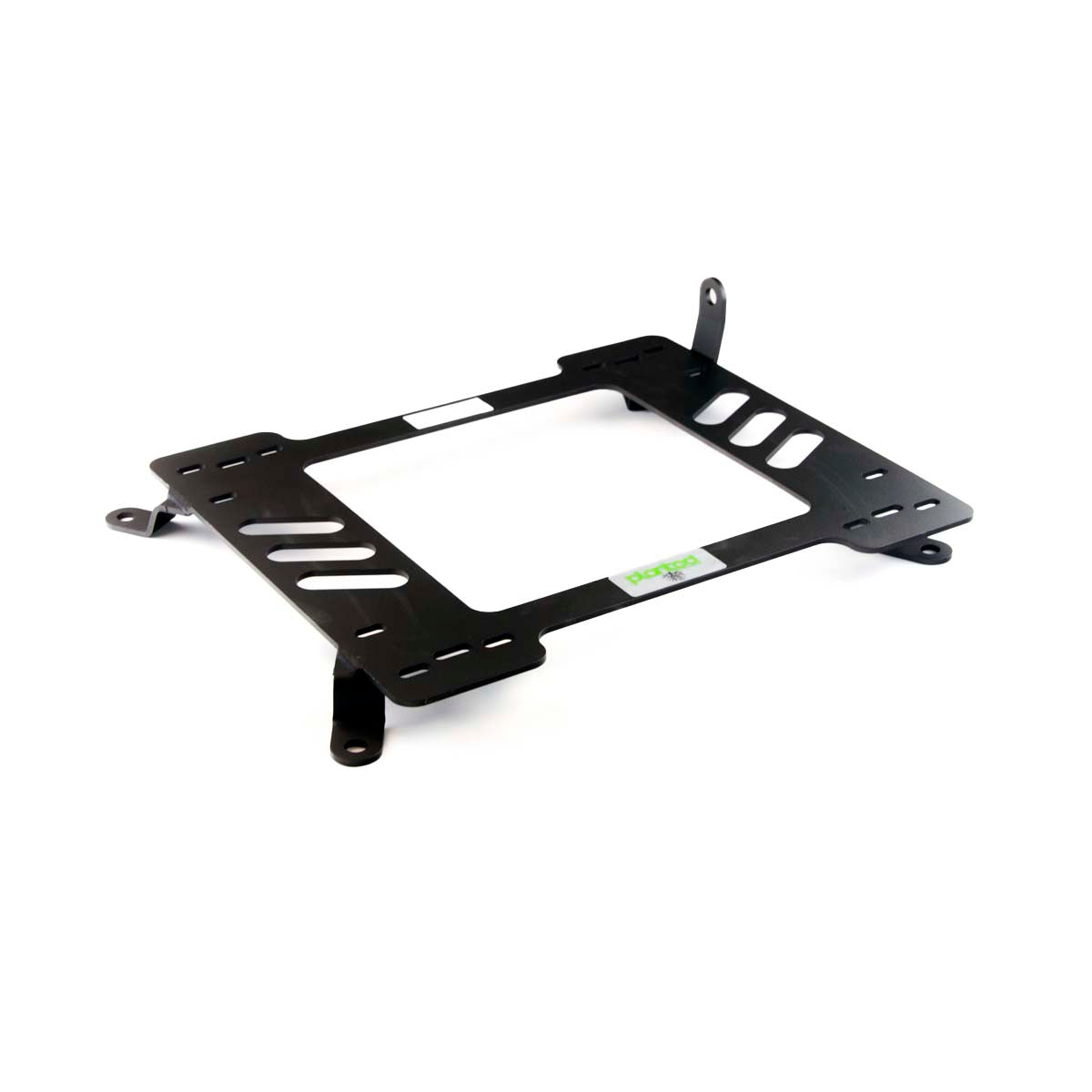 Planted seat bracket for 2005-2010 BMW M6 Coupe (E63), passenger side, black powder-coated steel