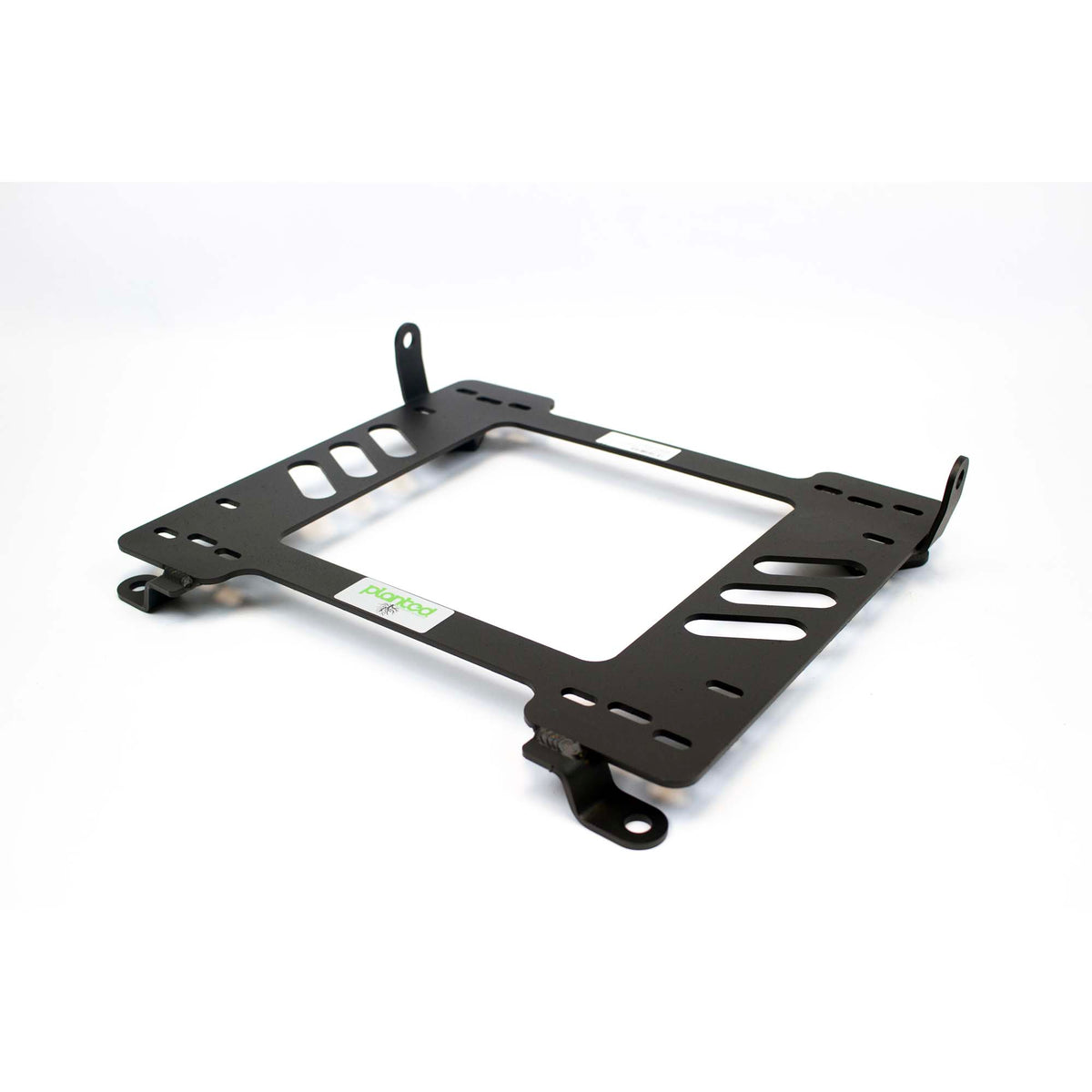 Planted seat bracket for 2011-2018 BMW 6 Series Coupe (F13), passenger side, black powder-coated steel