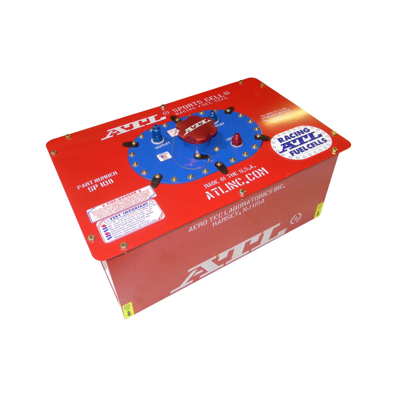 ATL Sports Cell - 8 Gallon (21" x 12" x 9") - FIA FT3