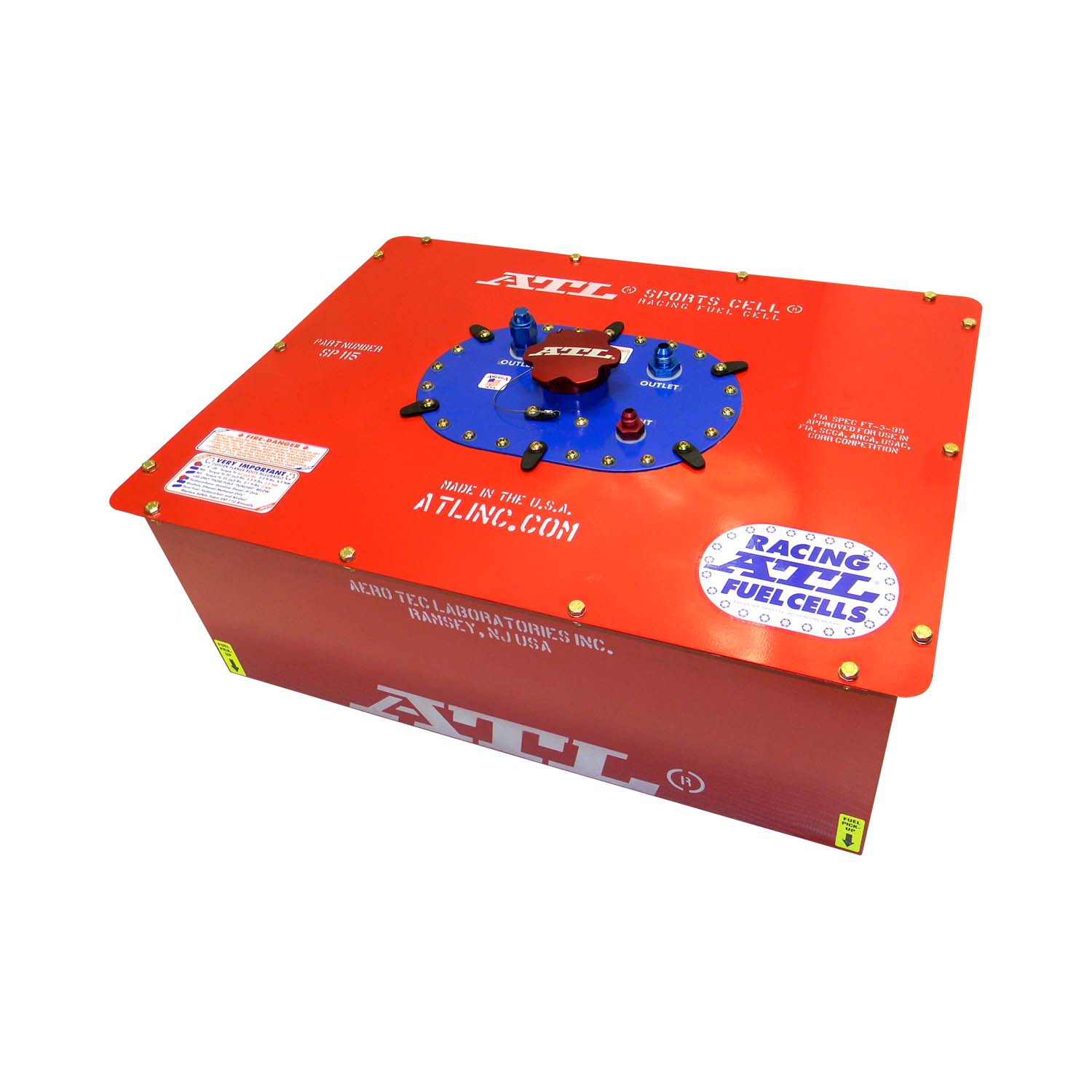 ATL Sports Cell - 15 Gallon (24" x 18" x 10") - FIA FT3