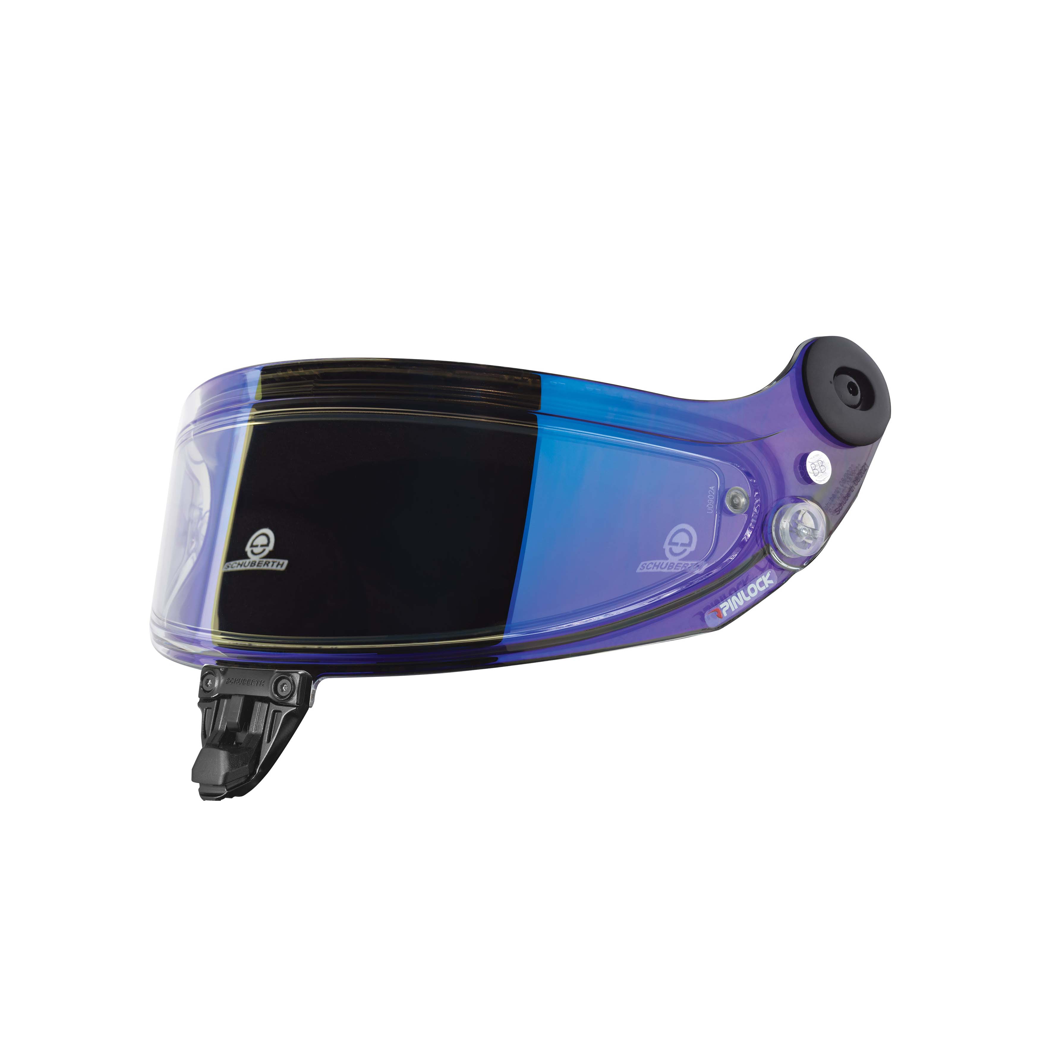 Schuberth SP1 Evo SDL blue mirrored helmet visor