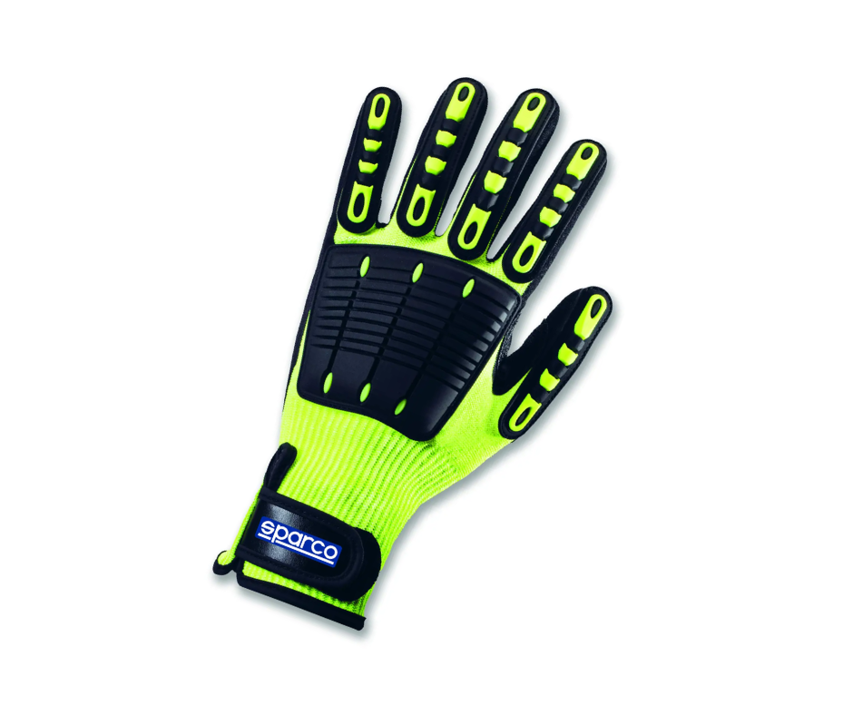 Sparco Sportac Mechanics Glove 9 / Yellow