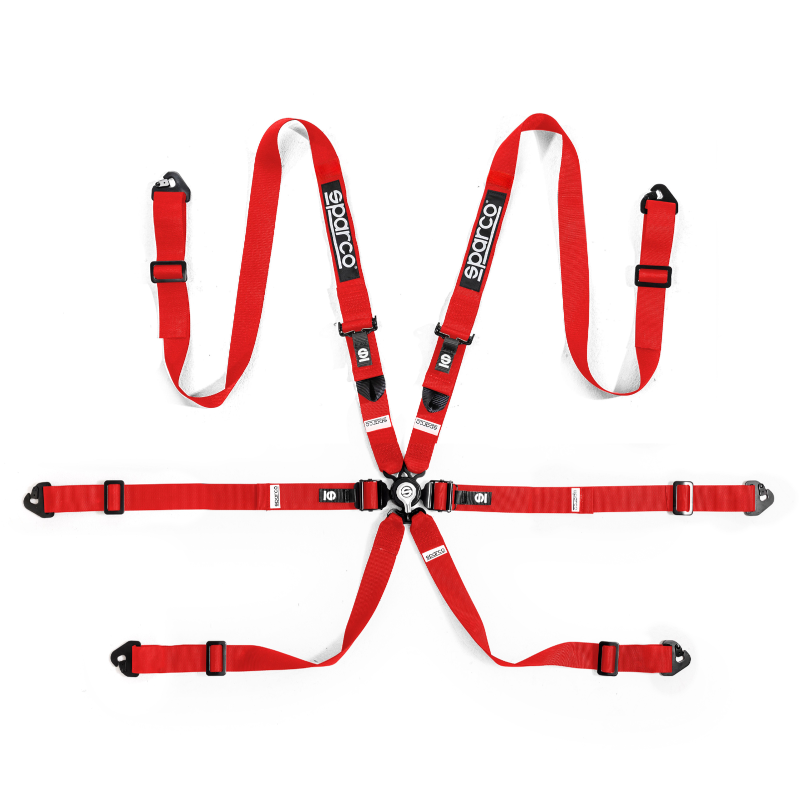 Sparco Competition H-2 Endurance 6-Point Racing Harness