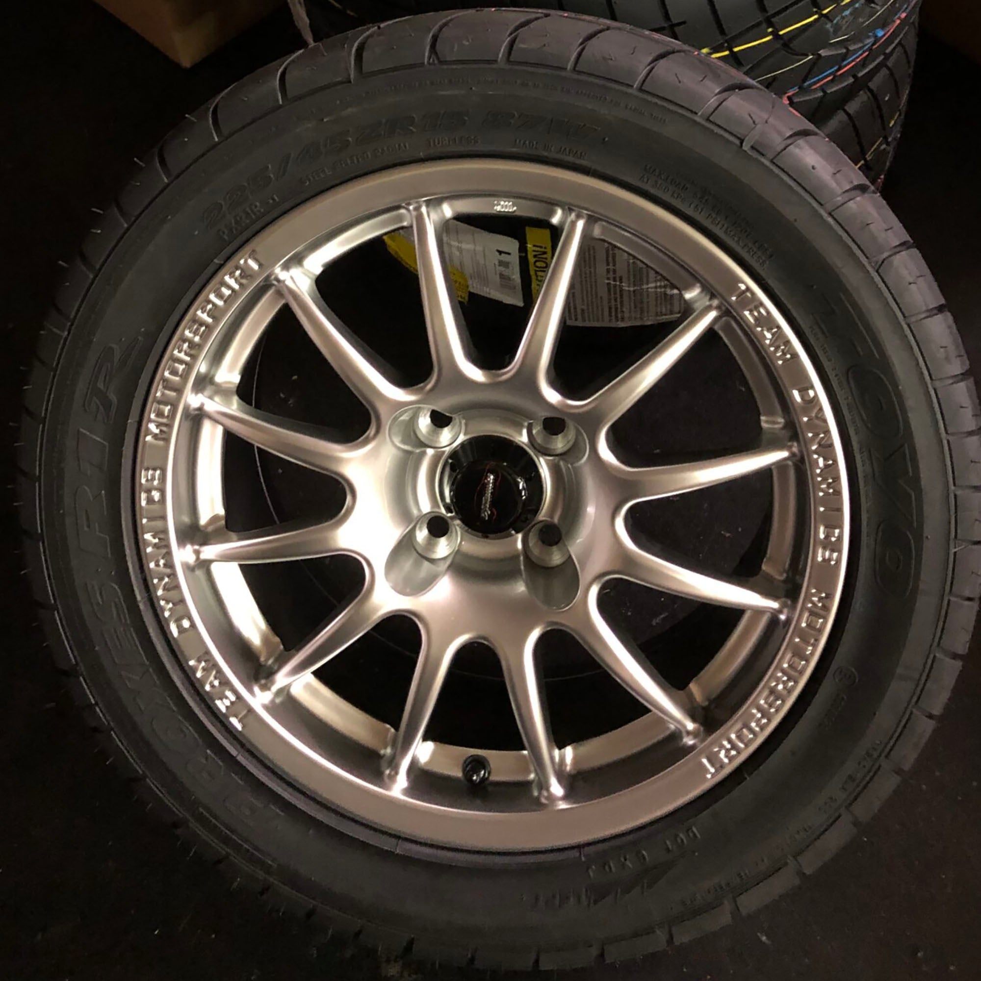 Team Dynamics Spec Miata 15x7 Pro Race 1.2 - 54.1, 4x100 ET30