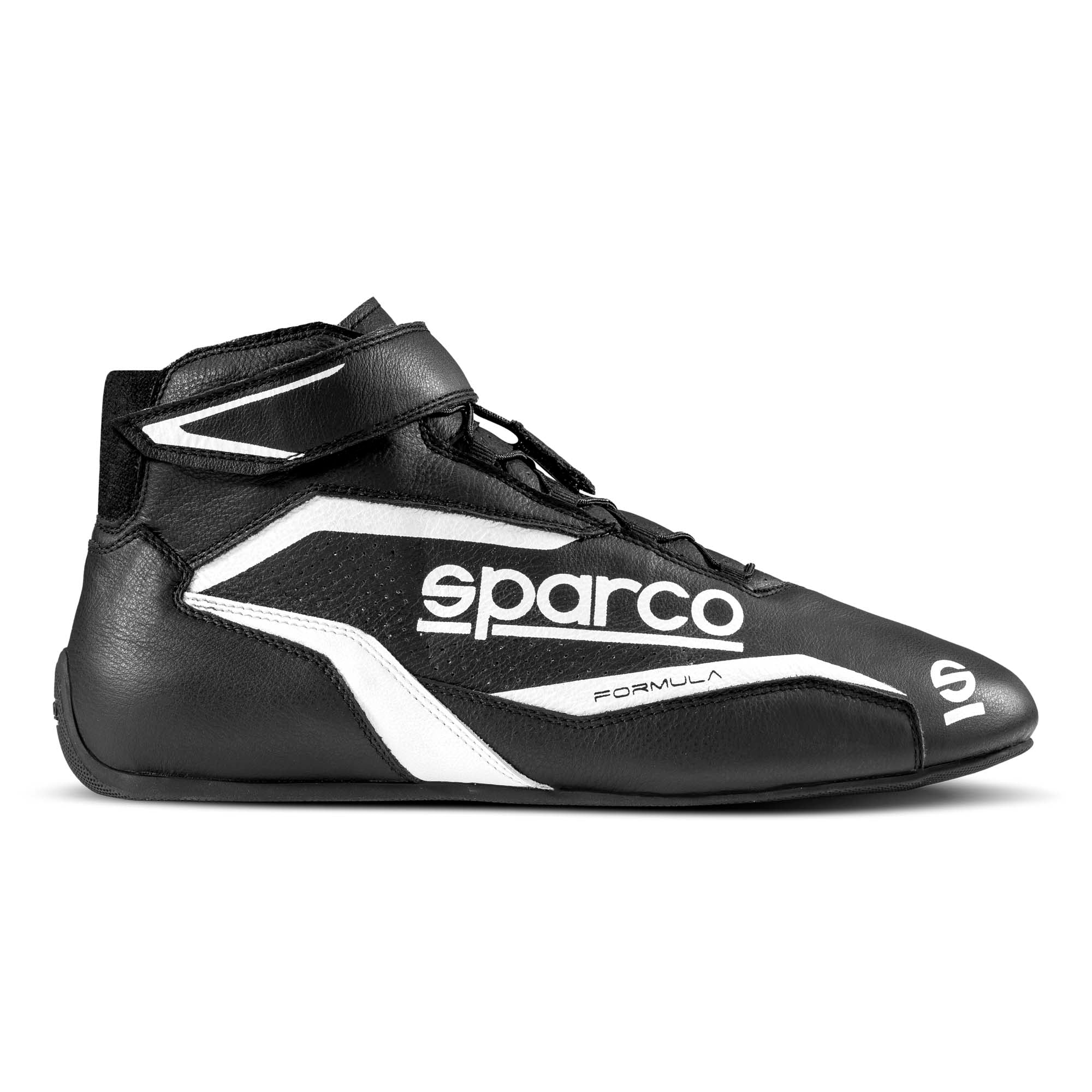 Sparco Formula Racing Shoes - Black/White